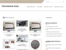 Tablet Screenshot of carrosserie-jeanpierre.fr
